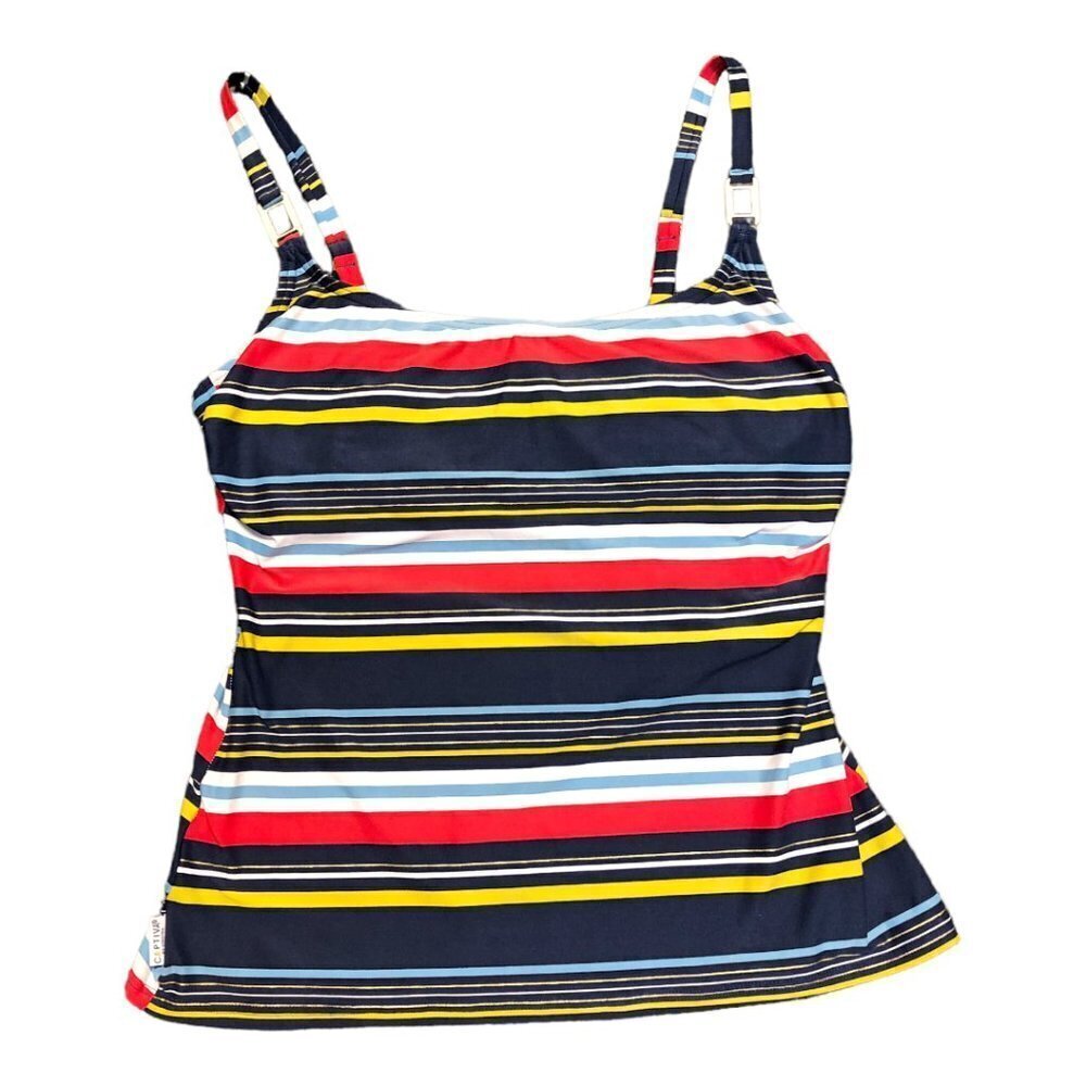 CAPTIVA Striped Tankini Top​